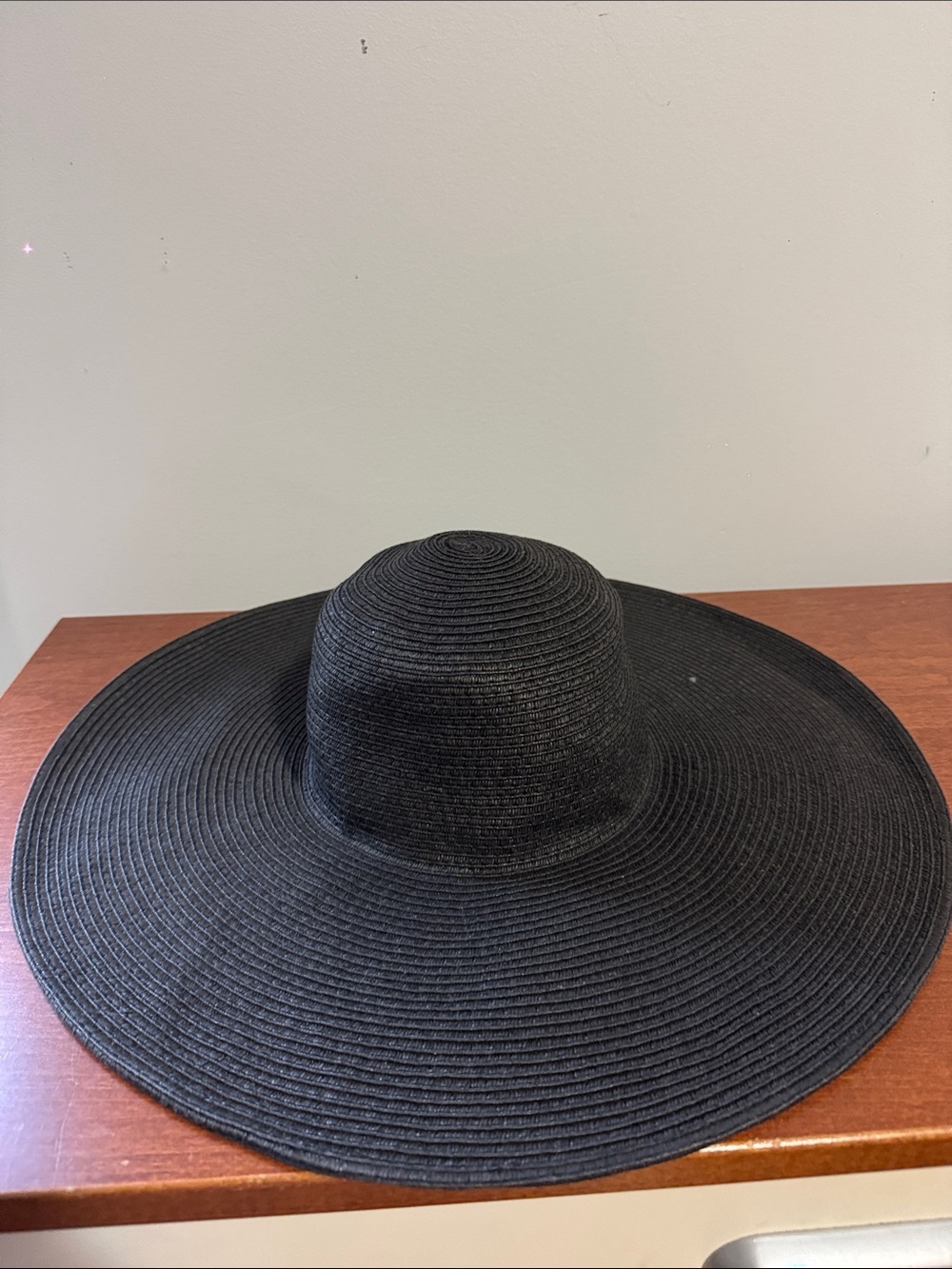Wide Brim Black Sun Hat - Women Accessories